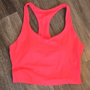 Vibrant Pink Racerback Tank Top